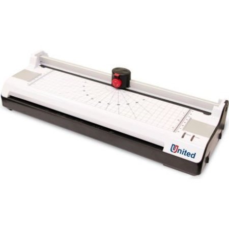 FORMAX United 6-in-1 Thermal & Cold Laminator w/ Paper Trimmer and Corner Rounder, 5 mil, 13in Max Width LT13